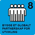 8.  Luoda globaali kumppanuus kehitykselle